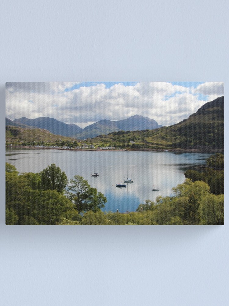 Thumbnail 1 of 3, Canvas Print, Torridon designed and sold by orcadia.