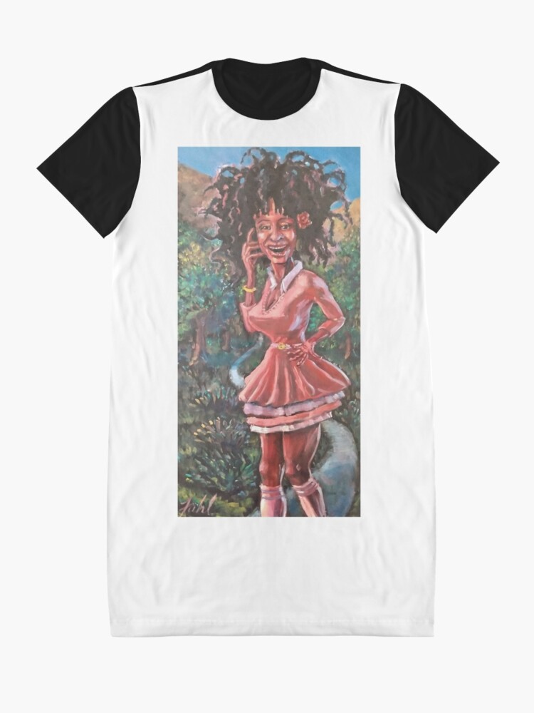 Alternate view of WHATEVA Graphic T-Shirt Dress
