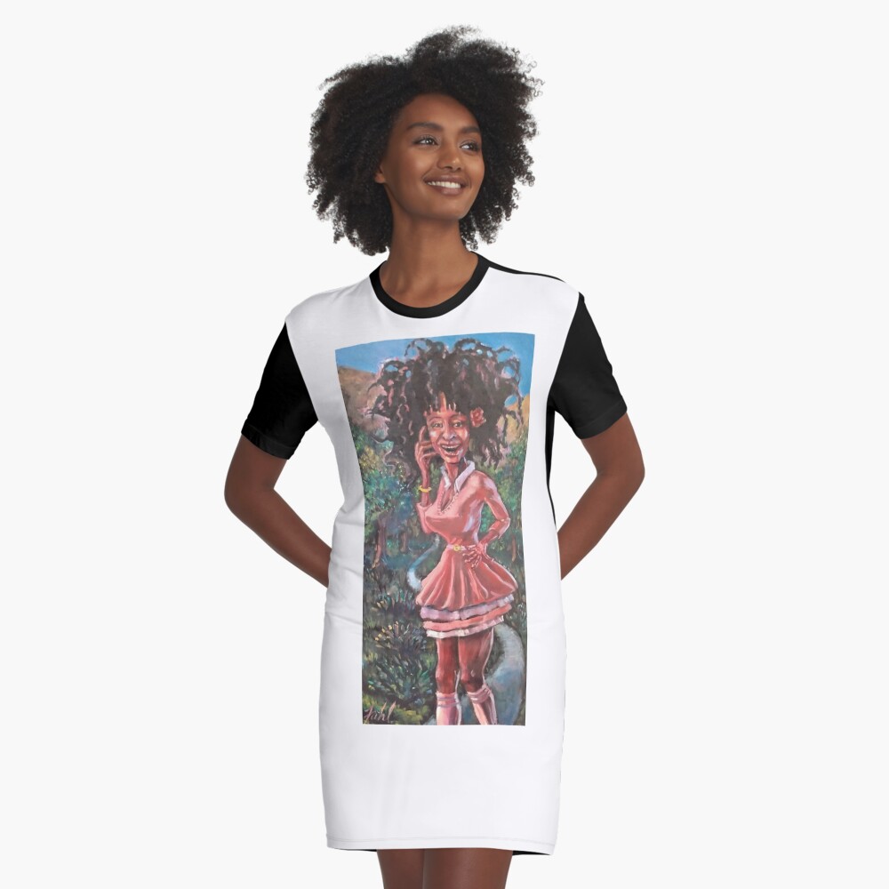 WHATEVA Graphic T-Shirt Dress
