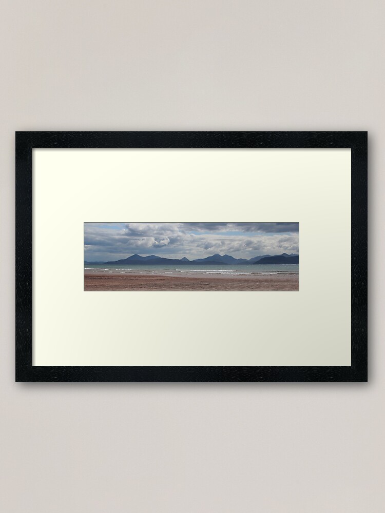 Alternate view of Applecross panorama Framed Art Print