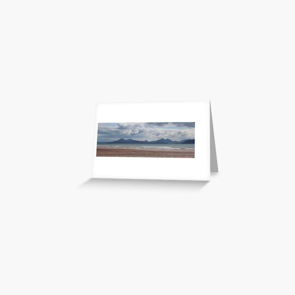 Applecross panorama Greeting Card