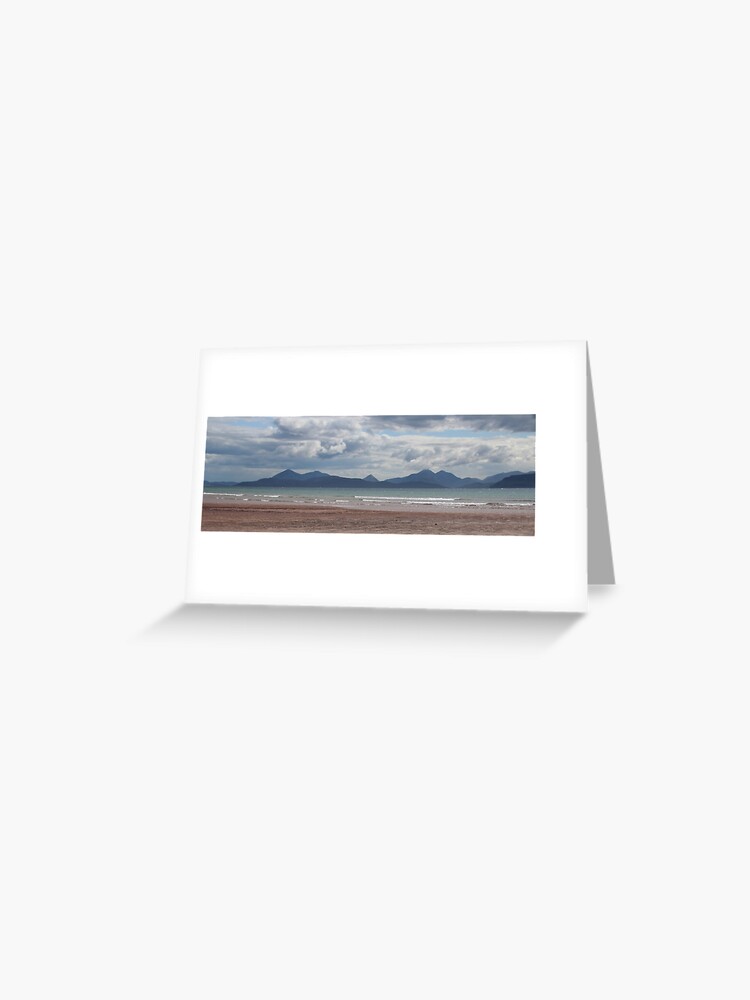 Thumbnail 1 of 2, Greeting Card, Applecross panorama designed and sold by orcadia.