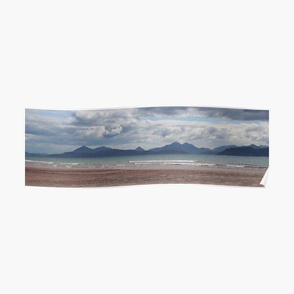 Applecross panorama Poster