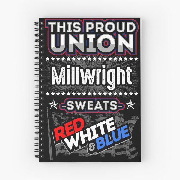 Item preview, Proud Union Millwright Sweats Red White & Blue designed and sold by DynamicDesign.