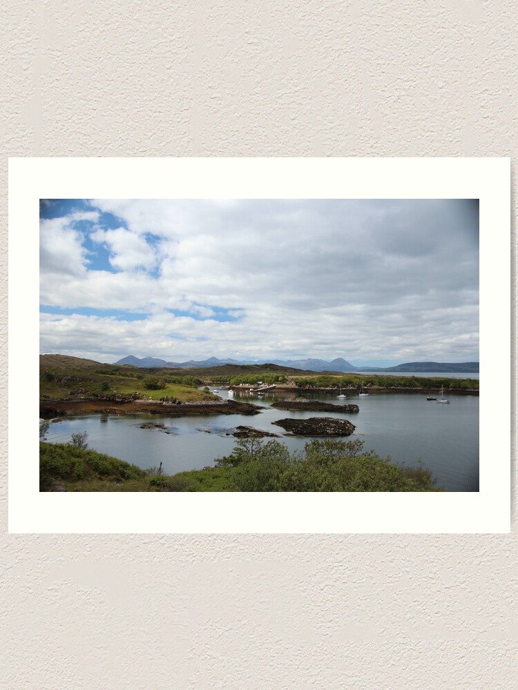 Alternate view of Applecross Art Print