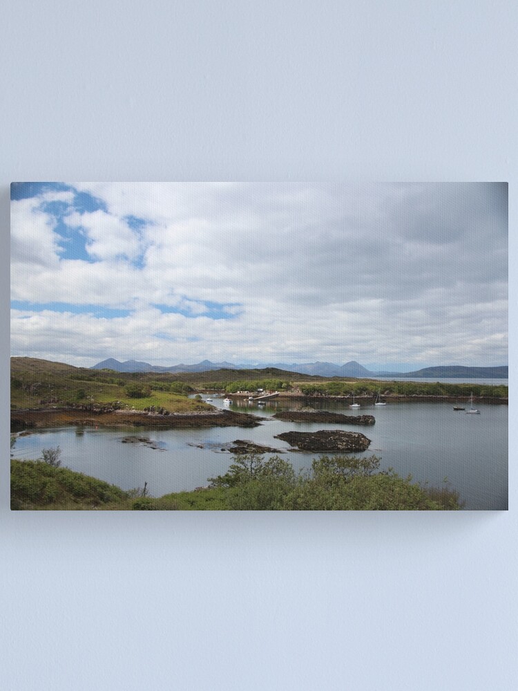 Alternate view of Applecross Canvas Print