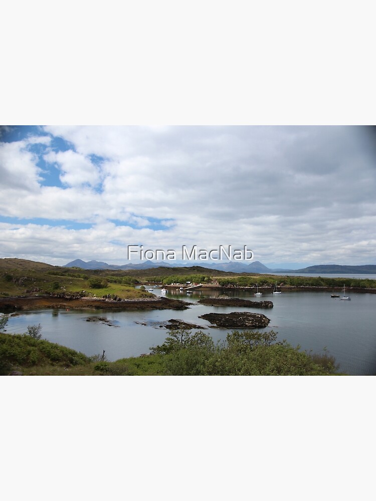 Artwork view, Applecross designed and sold by Fiona MacNab