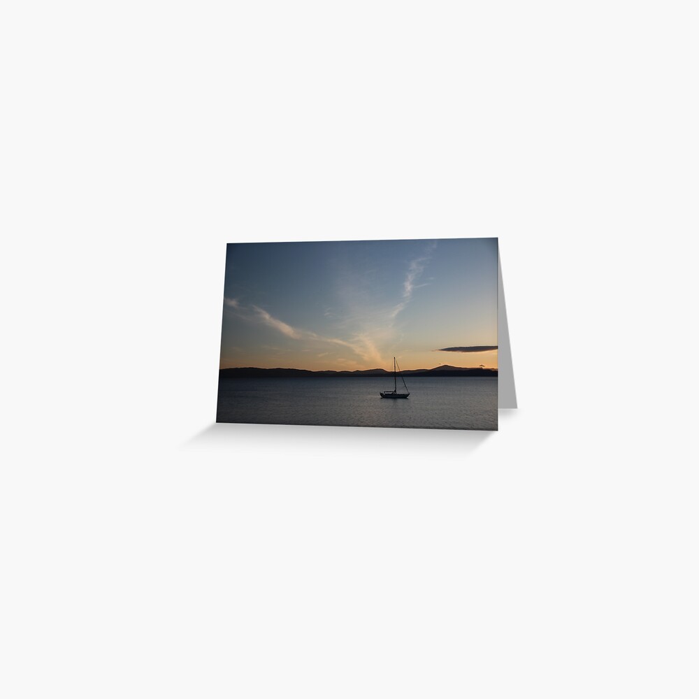 Sunset Greeting Card