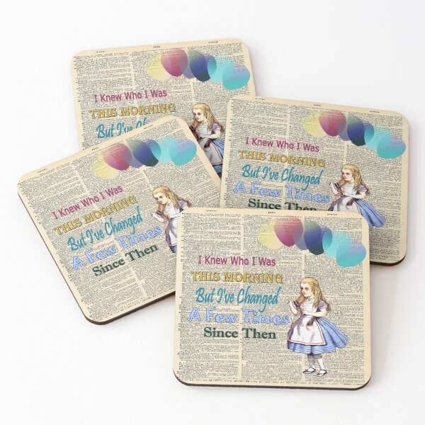 Item preview, Alice In Wonderland Quote Celebration - Dictionary Page designed and sold by maryedenoa.