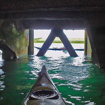 Artwork thumbnail, Below the pier by Fiona MacNab