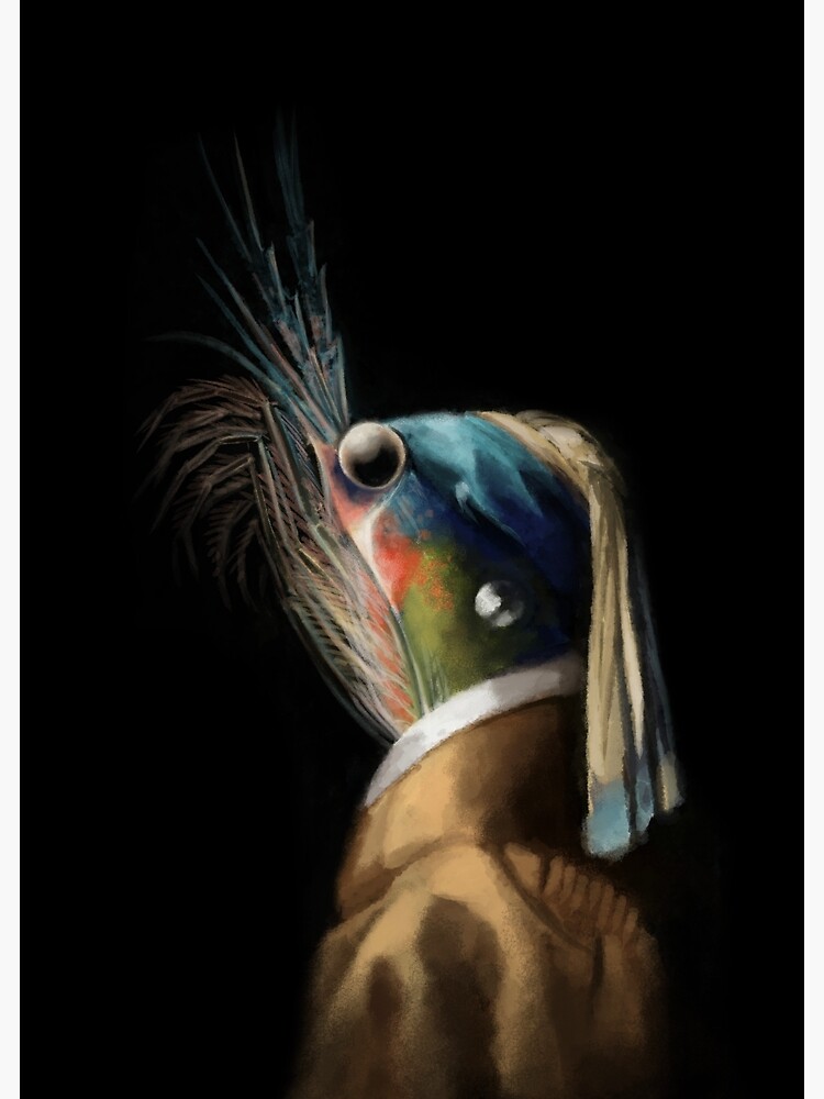 Krill WIth A Pearl Earring by franzanth