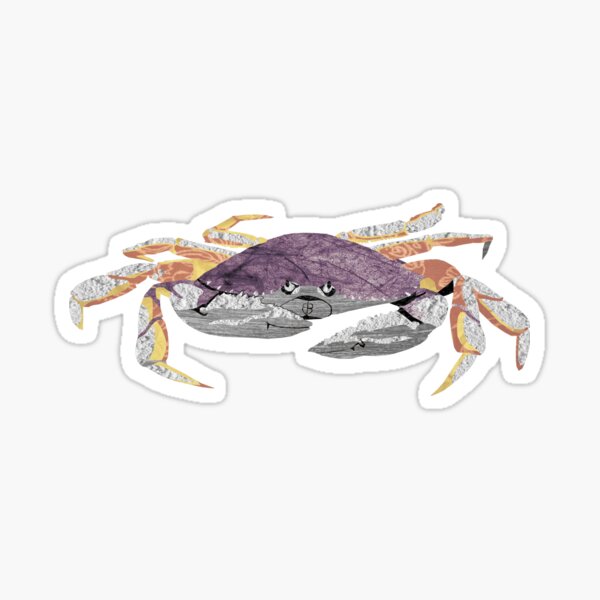 Crab - Laudea Martin Sticker