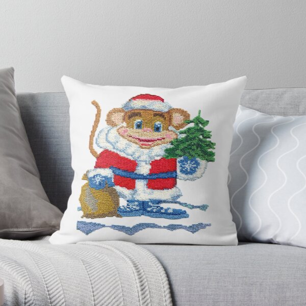 Nouvel An Singe 2016 Coussin