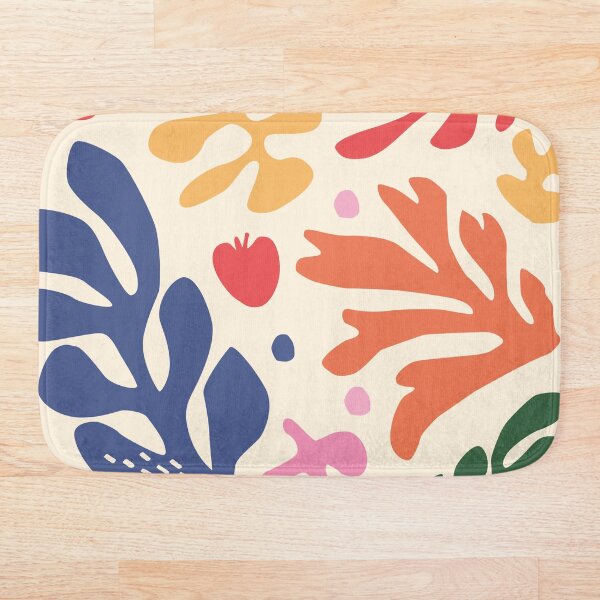 Matisse pattern_2 Bath Mat