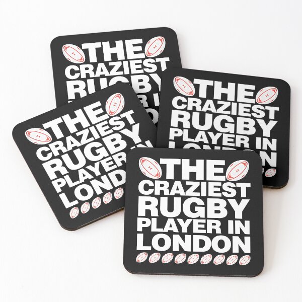 Item preview, The Craziest Rugby Player in London designed and sold by elhefe.