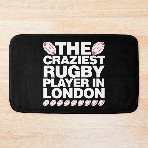 Item preview, The Craziest Rugby Player in London designed and sold by elhefe.