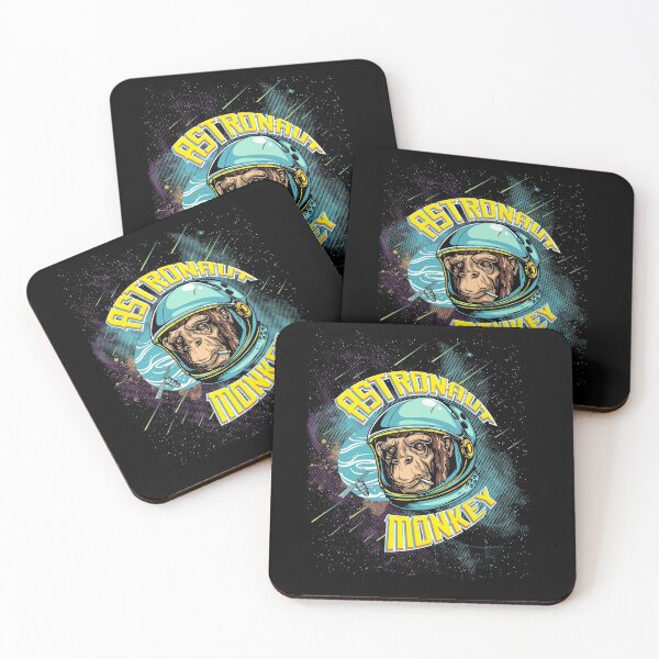 Item preview, Astronaut Monkey Funny Space Art designed and sold by mafeel.