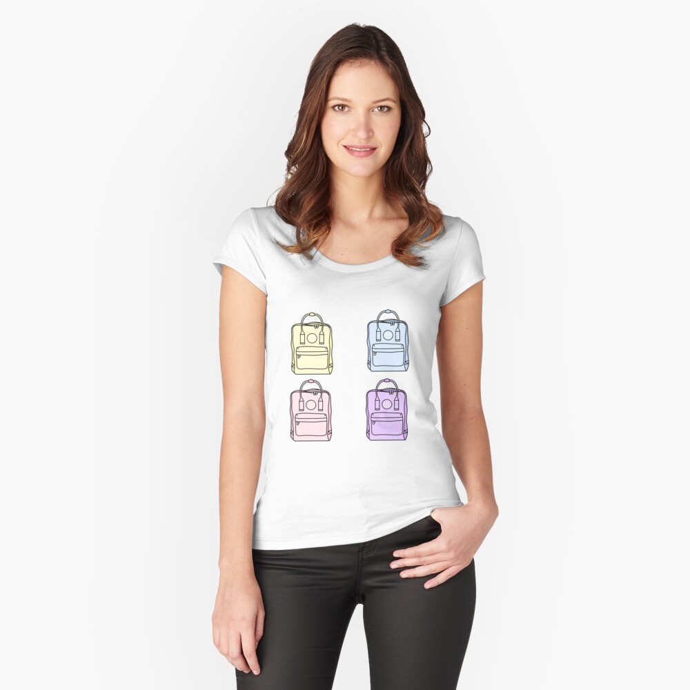 Item preview, Fitted Scoop T-Shirt designed and sold by Pastel-PaletteD.