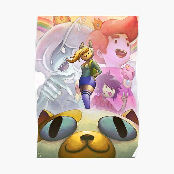 'Fionna and Cake' Poster for Sale by Ry-Spirit | Redbubble