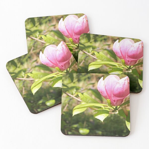 Item preview, Pink Magnolia Tree Flower designed and sold by pinkal.