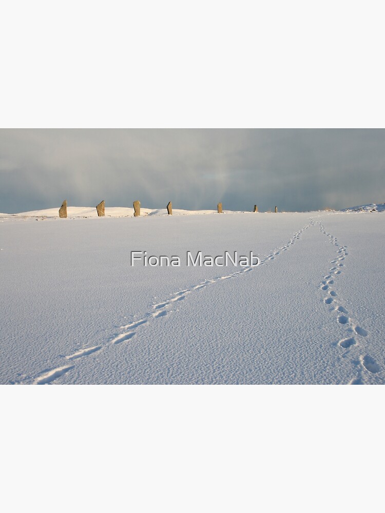 Footprints in the snow by orcadia