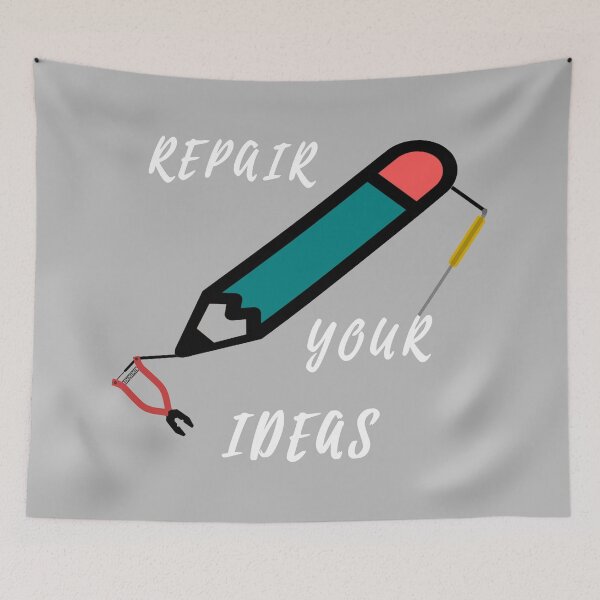Item preview, colored pencil repair your ideas designed and sold by TShirtsByMs.