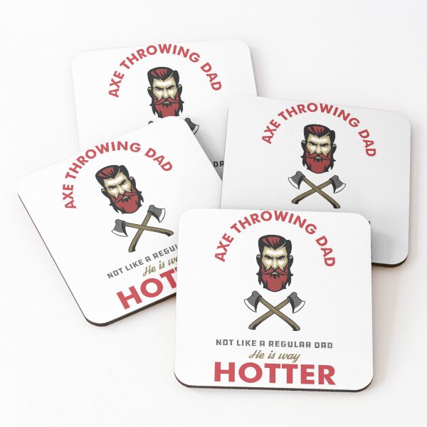 Item preview, Axe Throwing Dad Not Like A Regular Dad He Is Way Hotter Light designed and sold by funnierthanthou.