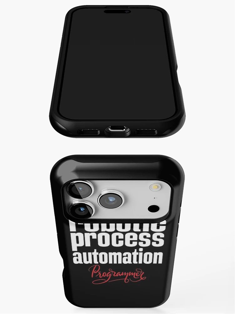 Thumbnail 3 of 4, iPhone Case, Robotic Process Automation Programmer Business Process Automation Technology designed and sold by ProjectX23.