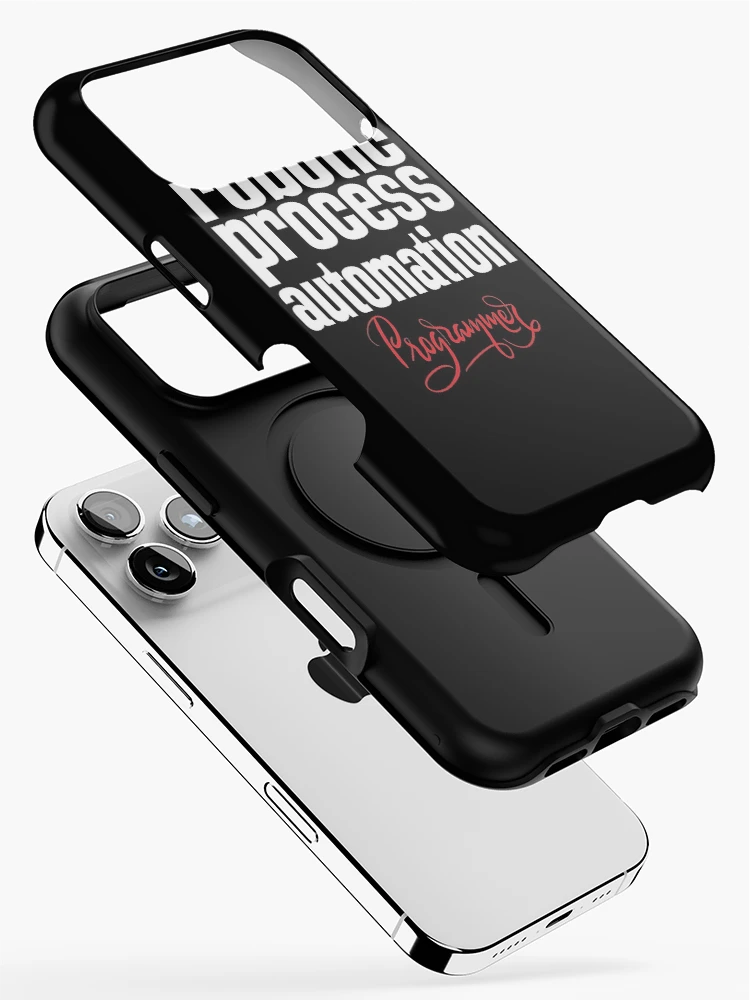 Thumbnail 2 of 4, iPhone Case, Robotic Process Automation Programmer Business Process Automation Technology designed and sold by ProjectX23.