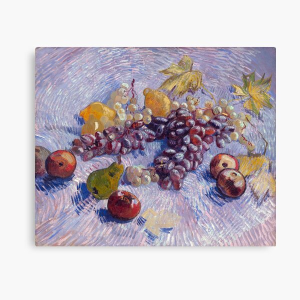 Item preview, Vincent Van Gogh Still Life - Grapes, Lemons, Pears and Apples designed and sold by NewNomads.