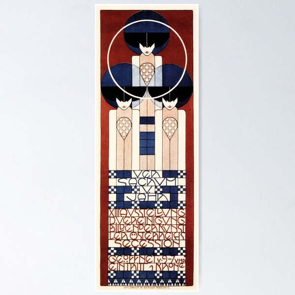 Item preview, Ver Sacrum V. Jahr Vienna Secession Poster 1902 by KOLOMAN MOSER  designed and sold by retroposters.