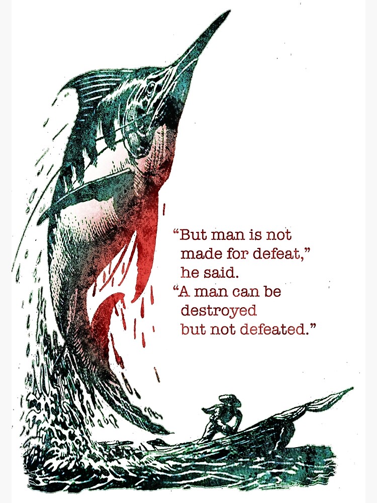 The Old Man and the Sea - Hemingway | Art Print