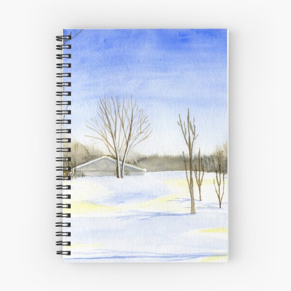 Item preview, Grey Shed in Winter designed and sold by BeyondThePOST.