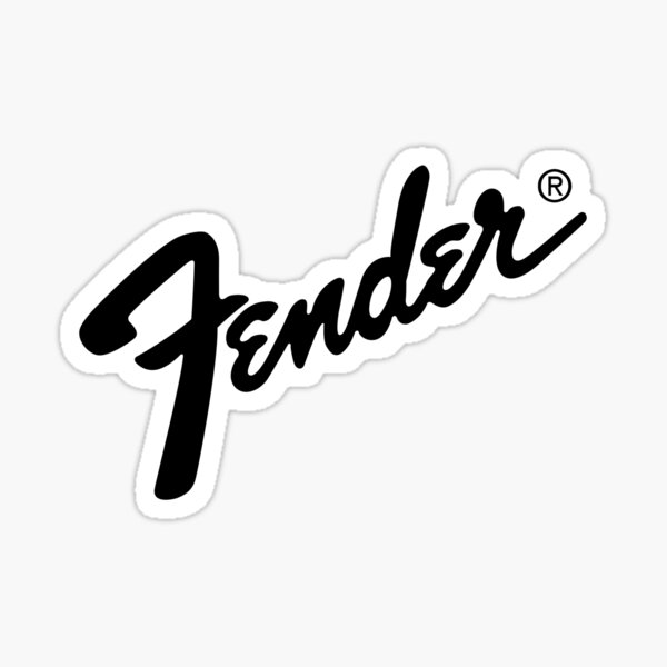 Fender logo Sticker
