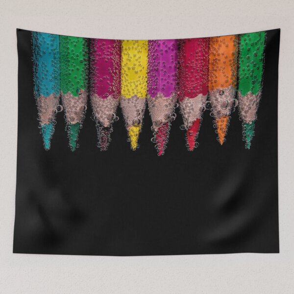 Item preview, colored pencils water pearls designed and sold by TShirtsByMs.