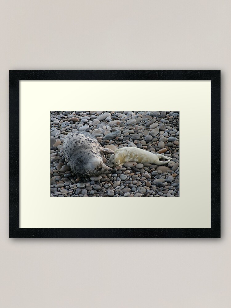 Alternate view of Mother love Framed Art Print