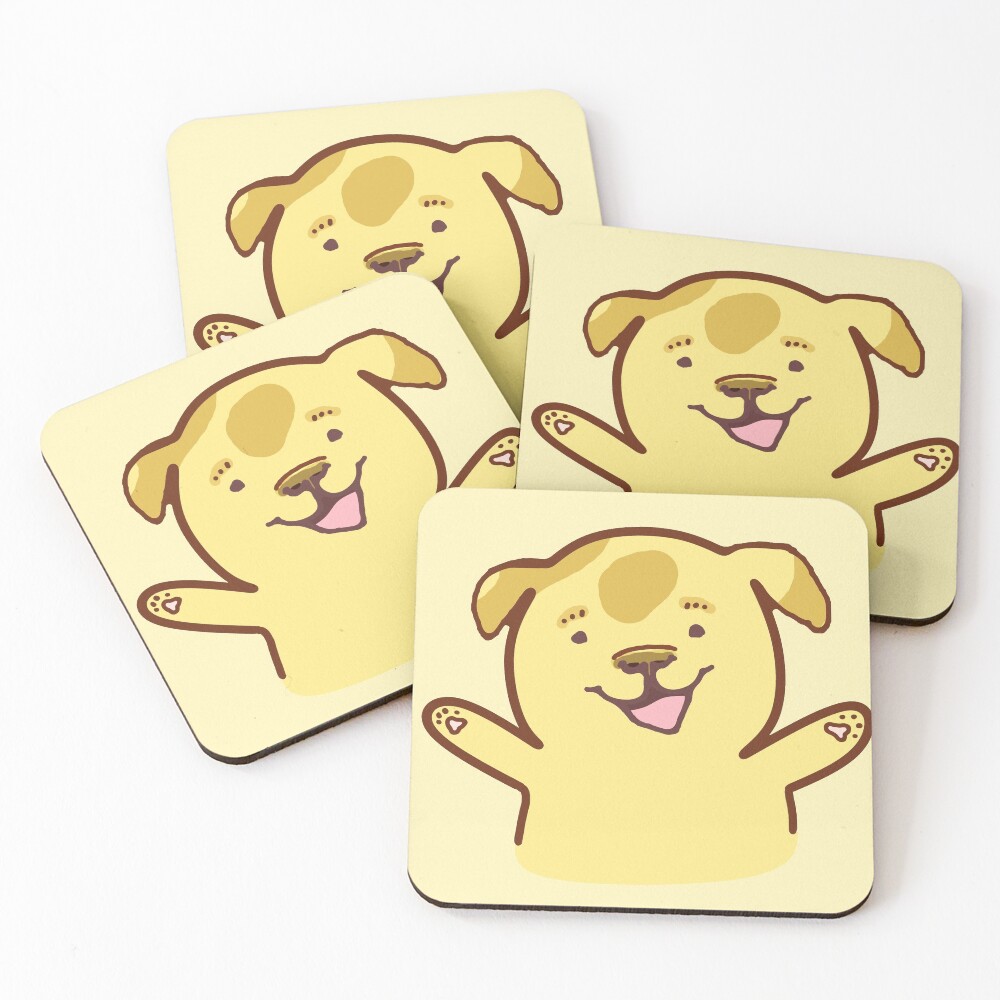 Item preview, Coasters (Set of 4) designed and sold by RealBooBear.