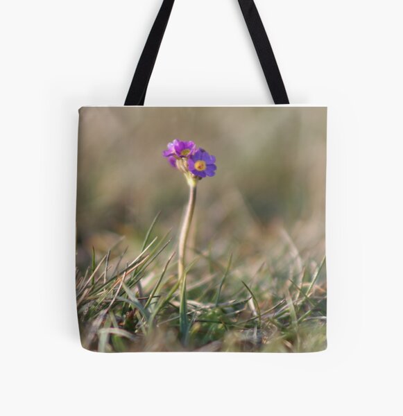 Primula Scotica All Over Print Tote Bag