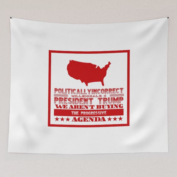 Item preview, Politically Incorrect Millennials 4 Trump designed and sold by Samthenet.