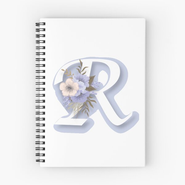 Item preview,  Floral Initial Capital R Monogram Sticker  designed and sold by RosalieReeves.