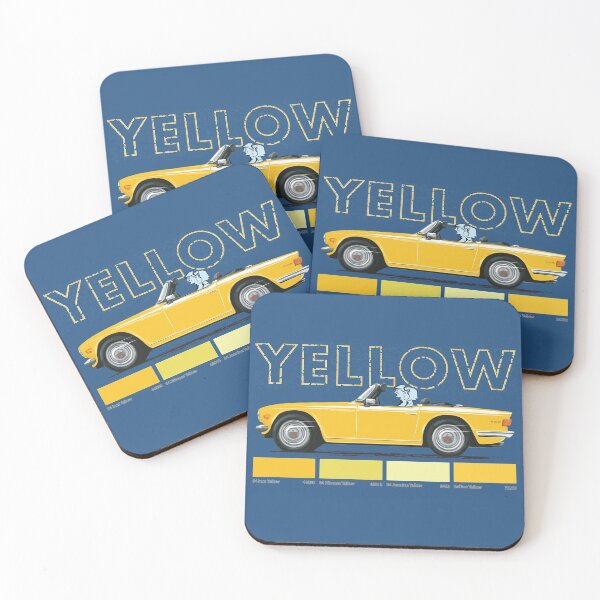Item preview, Yellow color TR6 – UK car in a colour you love designed and sold by Bigs66.