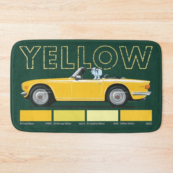 Item preview, Yellow color TR6 – UK car in a colour you love designed and sold by Bigs66.
