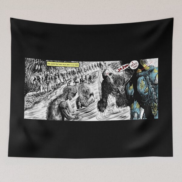 Item preview, Jason and Mother vs Zombies designed and sold by Doug Saquic.