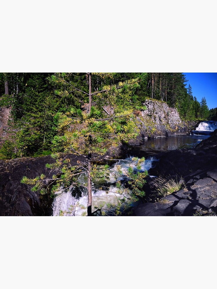 Thumbnail 3 of 3, Photographic Print, Kivach Waterfalls in Karelia, Russia designed and sold by Mallorn.