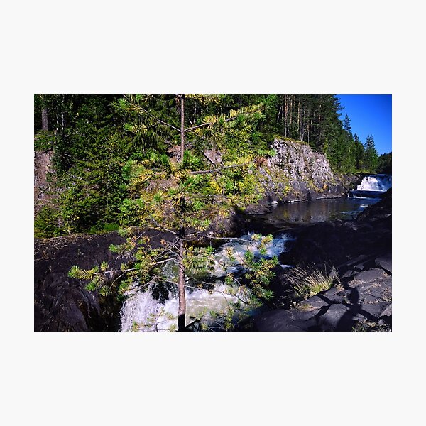Kivach Waterfalls in Karelia, Russia Photographic Print