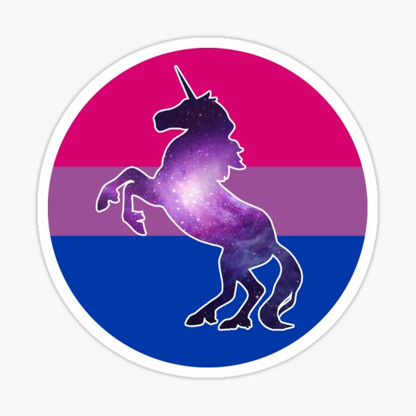 Bisexual Unicorn Sticker