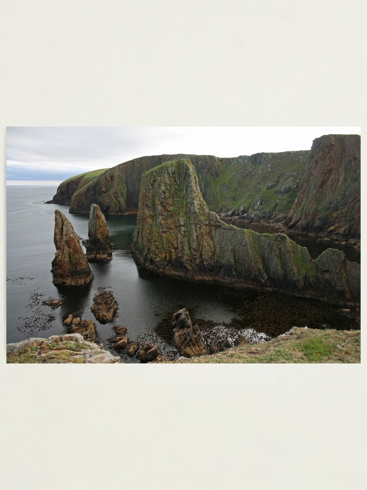 Alternate view of Cliffs, Westerwick Photographic Print