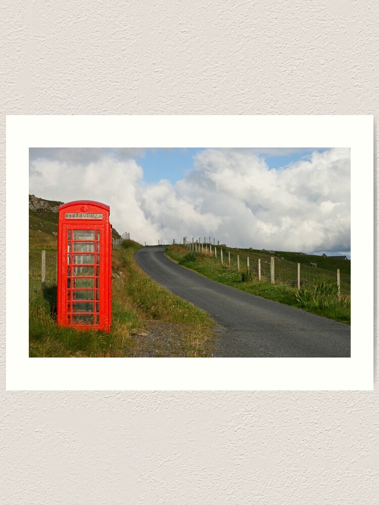 Alternate view of Phone box Art Print