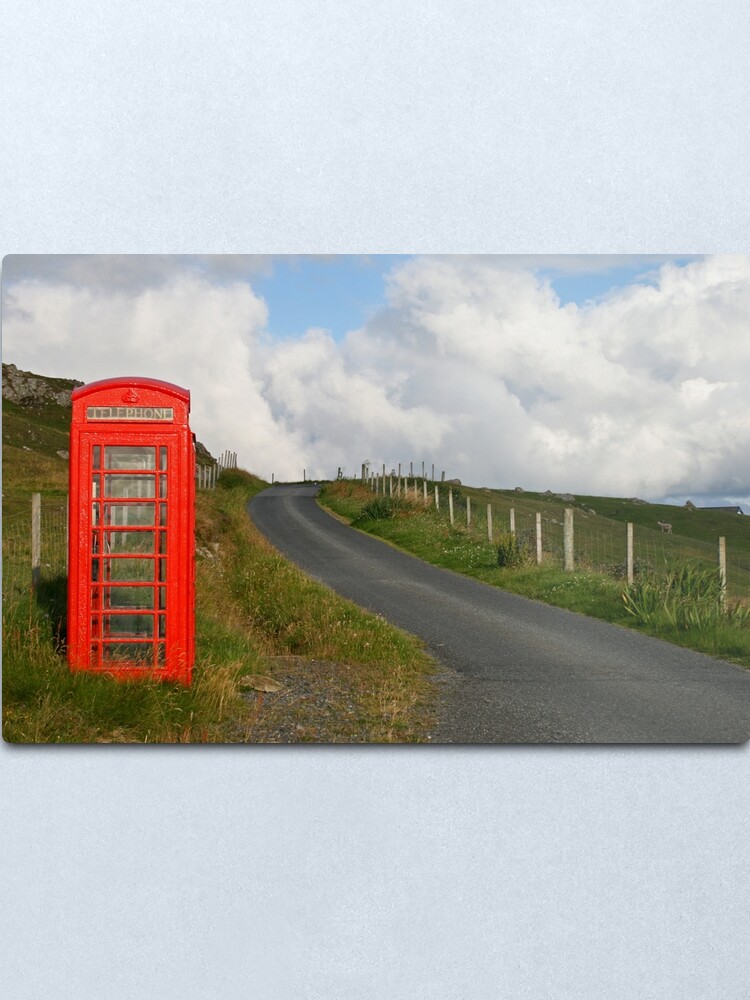 Alternate view of Phone box Metal Print