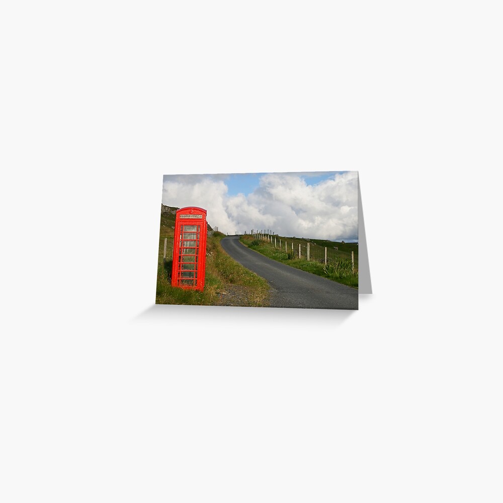 Phone box Greeting Card